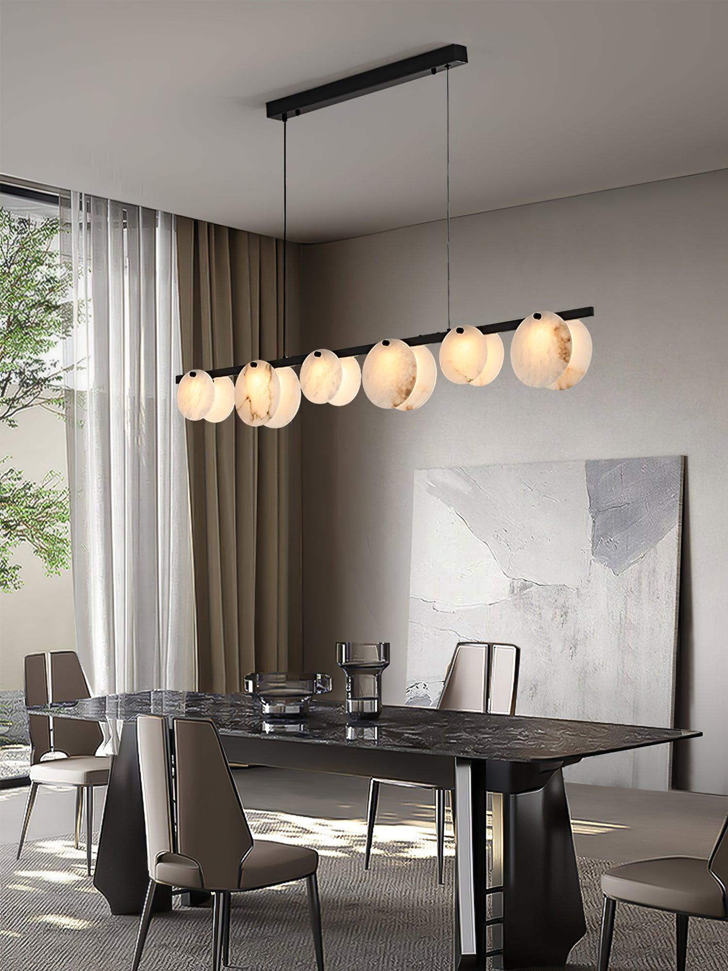 Olirel Suspension Linéaire en Albâtre - Neutralighting