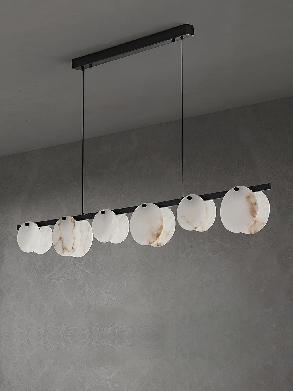 Olirel Suspension Linéaire en Albâtre - Neutralighting