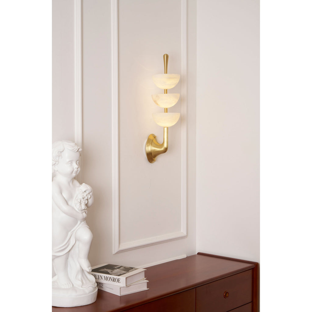 Vitheiel Moderne Minimaliste Art Albâtre Applique Murale - Neutralighting