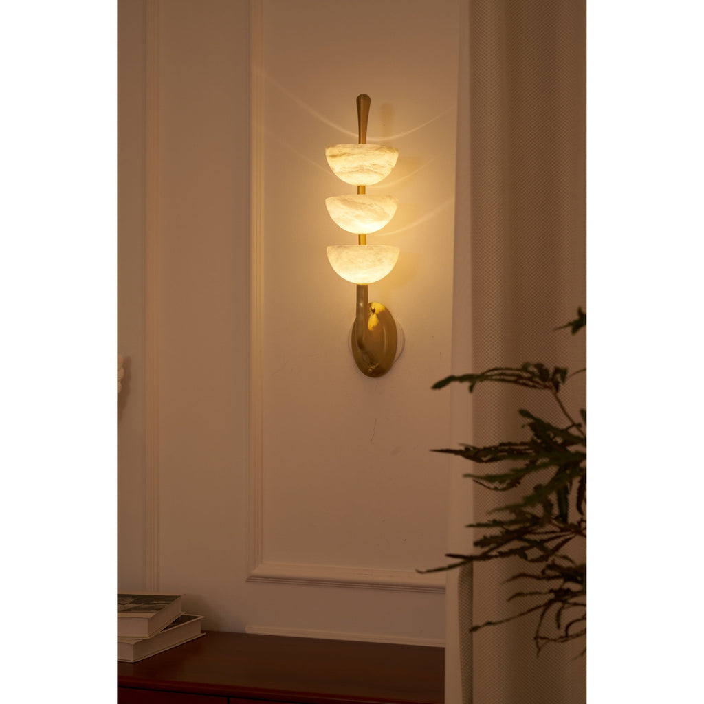 Vitheiel Moderne Minimaliste Art Albâtre Applique Murale - Neutralighting