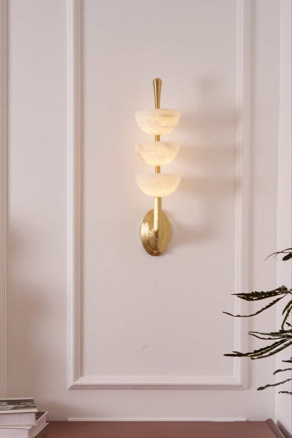 Ulmiraris Applique Murale Moderne en Albâtre - Neutralighting