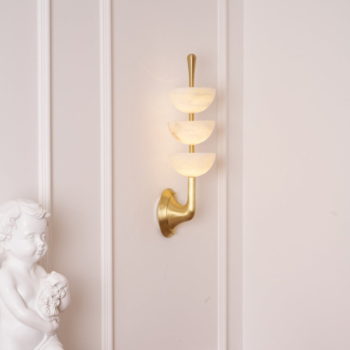 Ulmiraris Applique Murale Moderne en Albâtre - Neutralighting