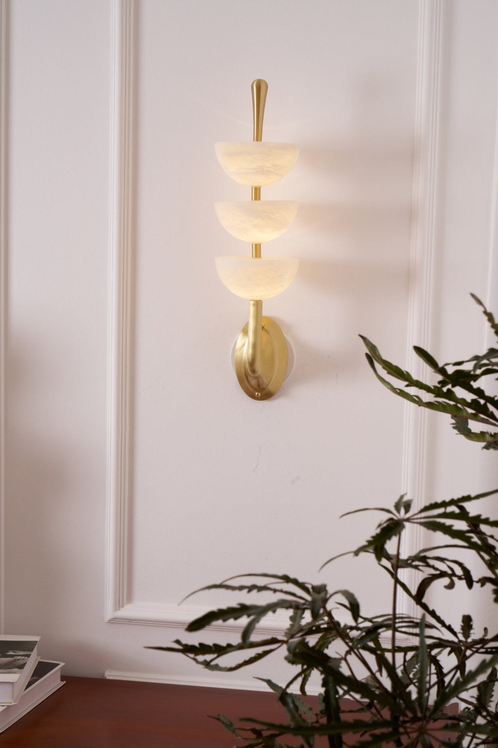 Ulmiraris Applique Murale Moderne en Albâtre - Neutralighting