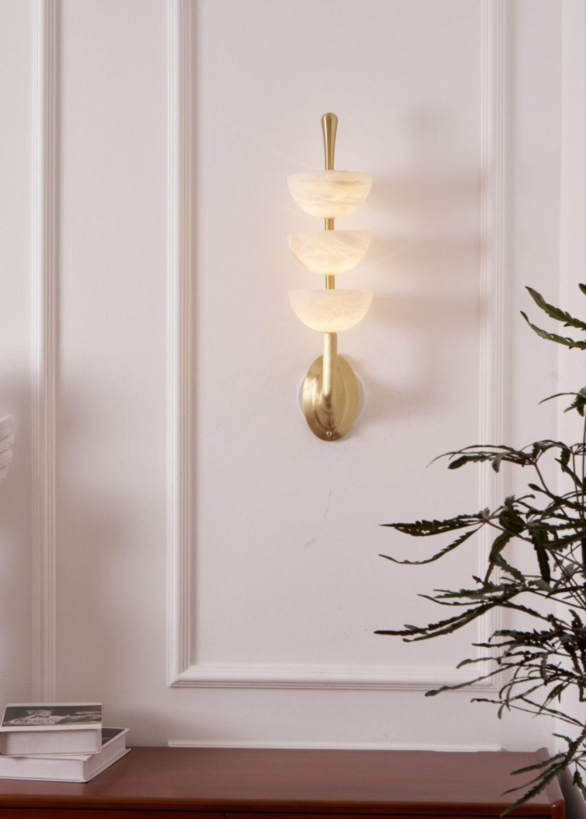 Ulmiraris Applique Murale Moderne en Albâtre - Neutralighting