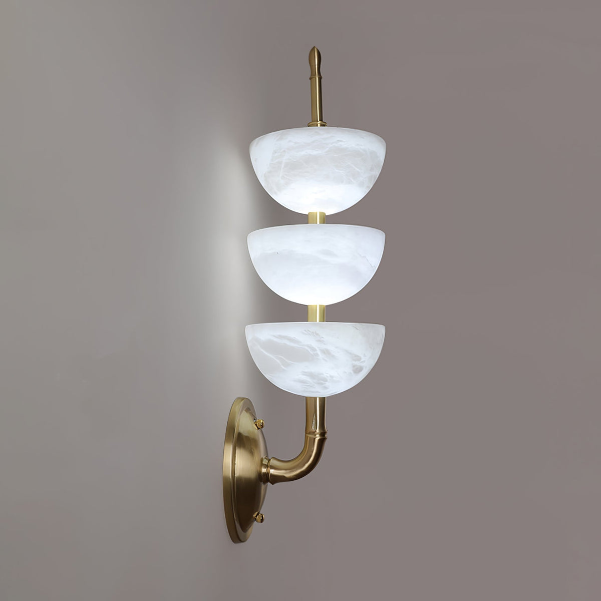 Ulmiraris Applique Murale Moderne en Albâtre - Neutralighting