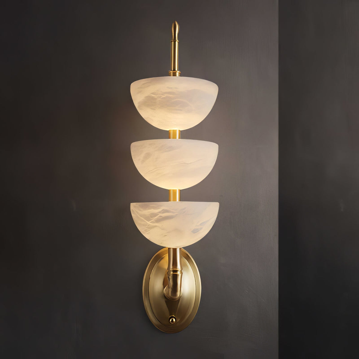 Ulmiraris Applique Murale Moderne en Albâtre - Neutralighting