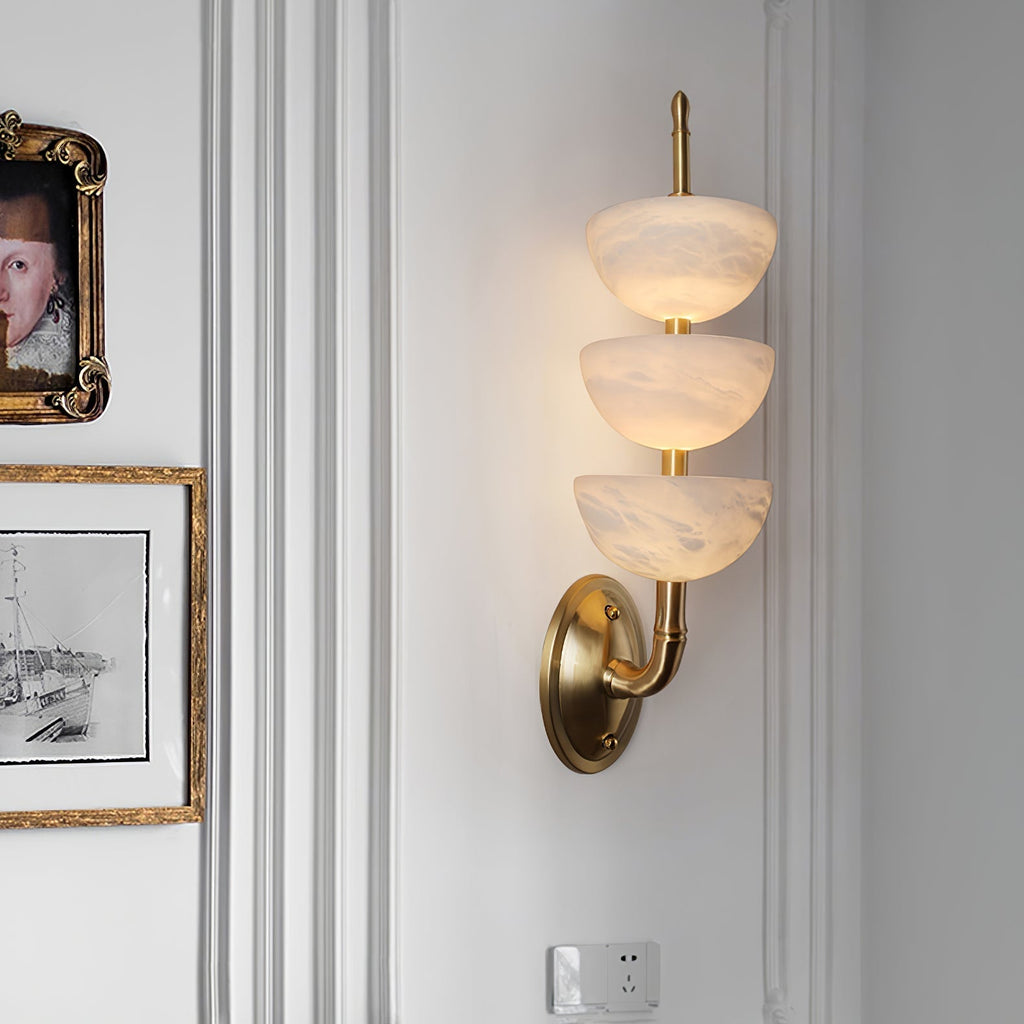 Ulmiraris Applique Murale Moderne en Albâtre - Neutralighting