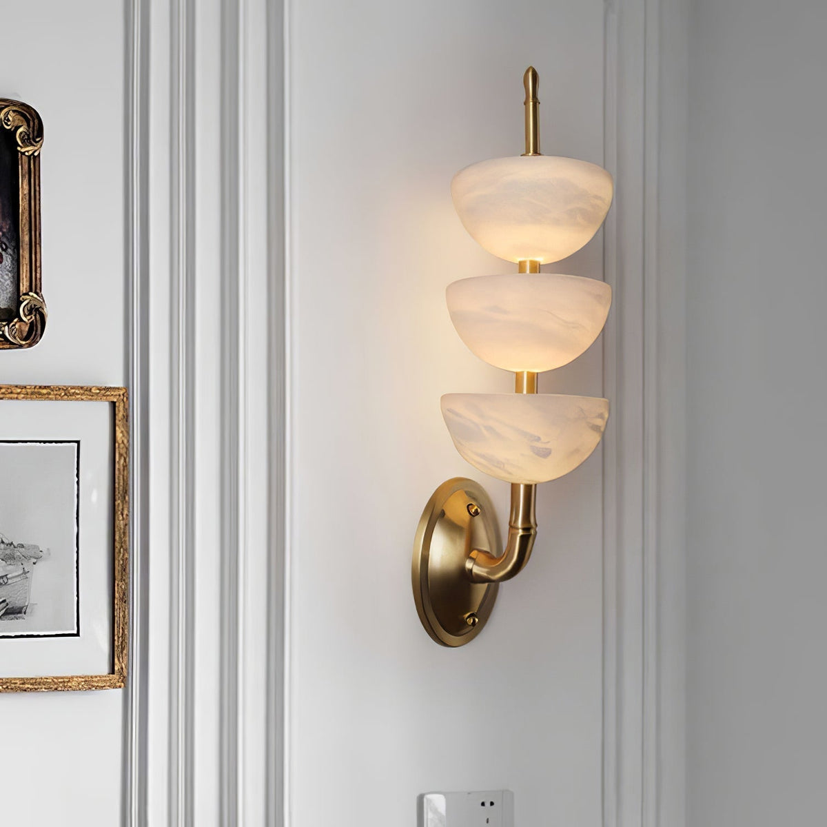Ulmiraris Applique Murale Moderne en Albâtre - Neutralighting