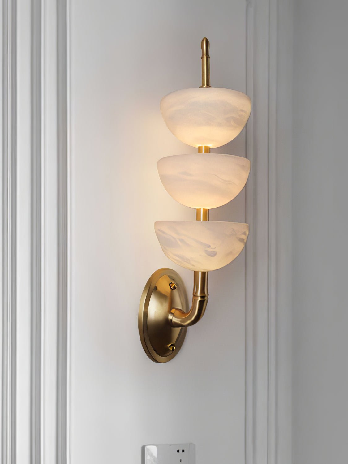 Ulmiraris Applique Murale Moderne en Albâtre - Neutralighting