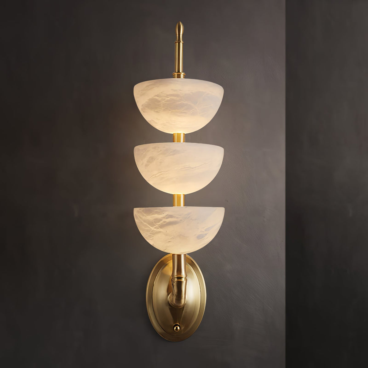 Ulmiraris Applique Murale Moderne en Albâtre - Neutralighting