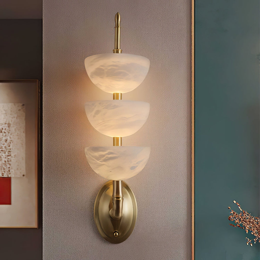 Ulmiraris Applique Murale Moderne en Albâtre - Neutralighting