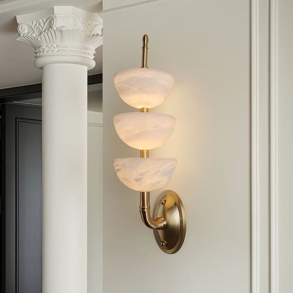 Ulmiraris Applique Murale Moderne en Albâtre - Neutralighting