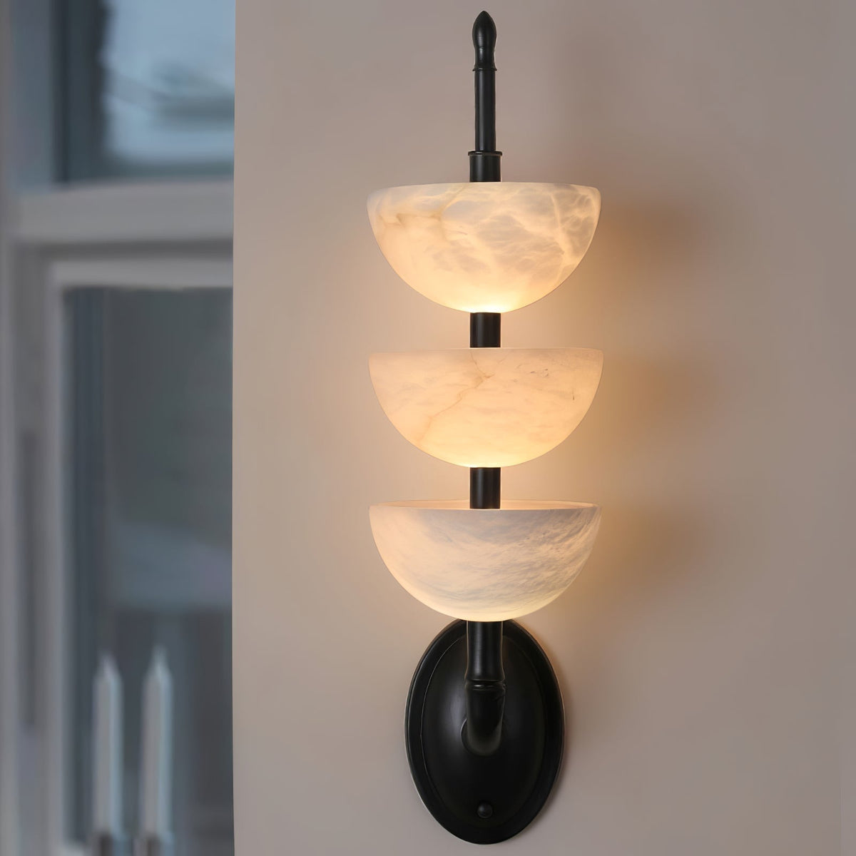 Ulmiraris Applique Murale Moderne en Albâtre - Neutralighting