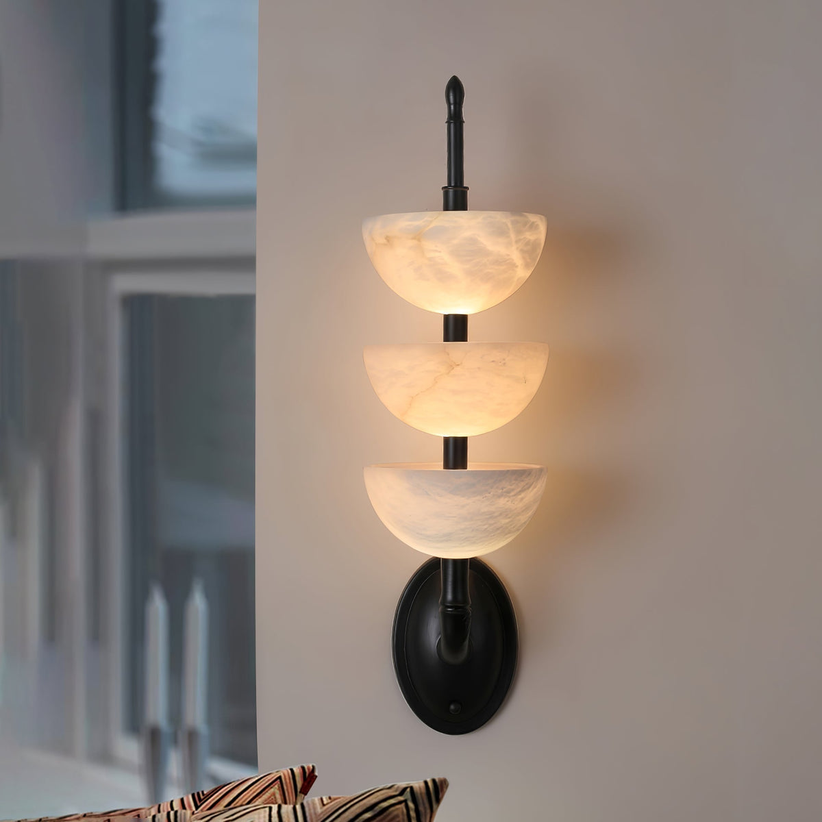 Ulmiraris Applique Murale Moderne en Albâtre - Neutralighting