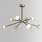 Myzoraris Mid Century Moderne Verre Lustre - Neutralighting