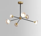 Myzoraris Mid Century Moderne Verre Lustre - Neutralighting