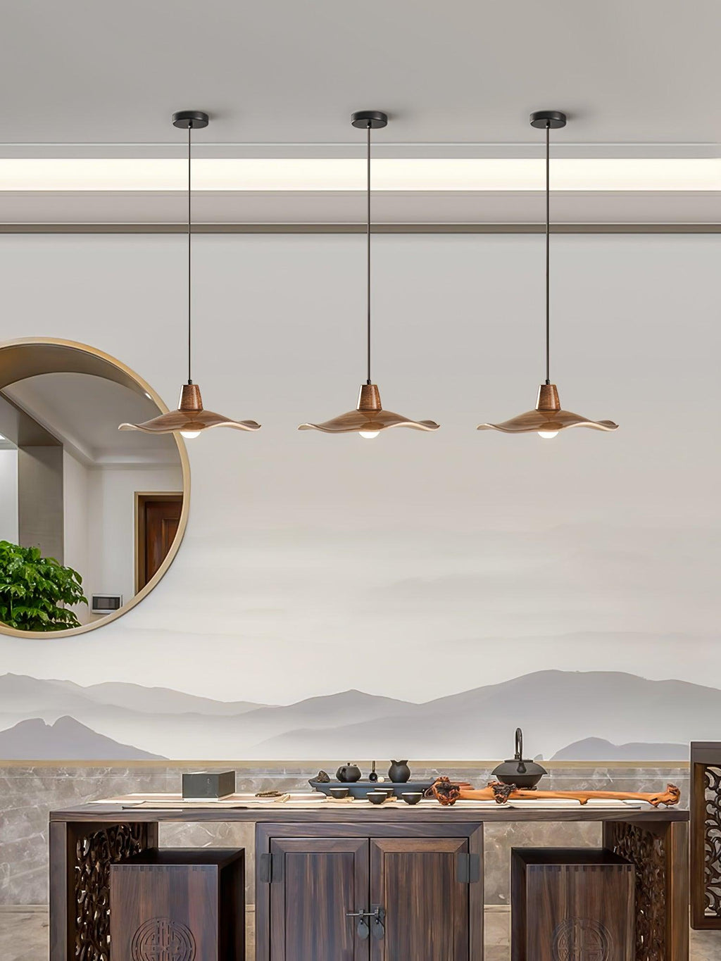 Sylaeara Nordic Art Résine Suspension - Neutralighting