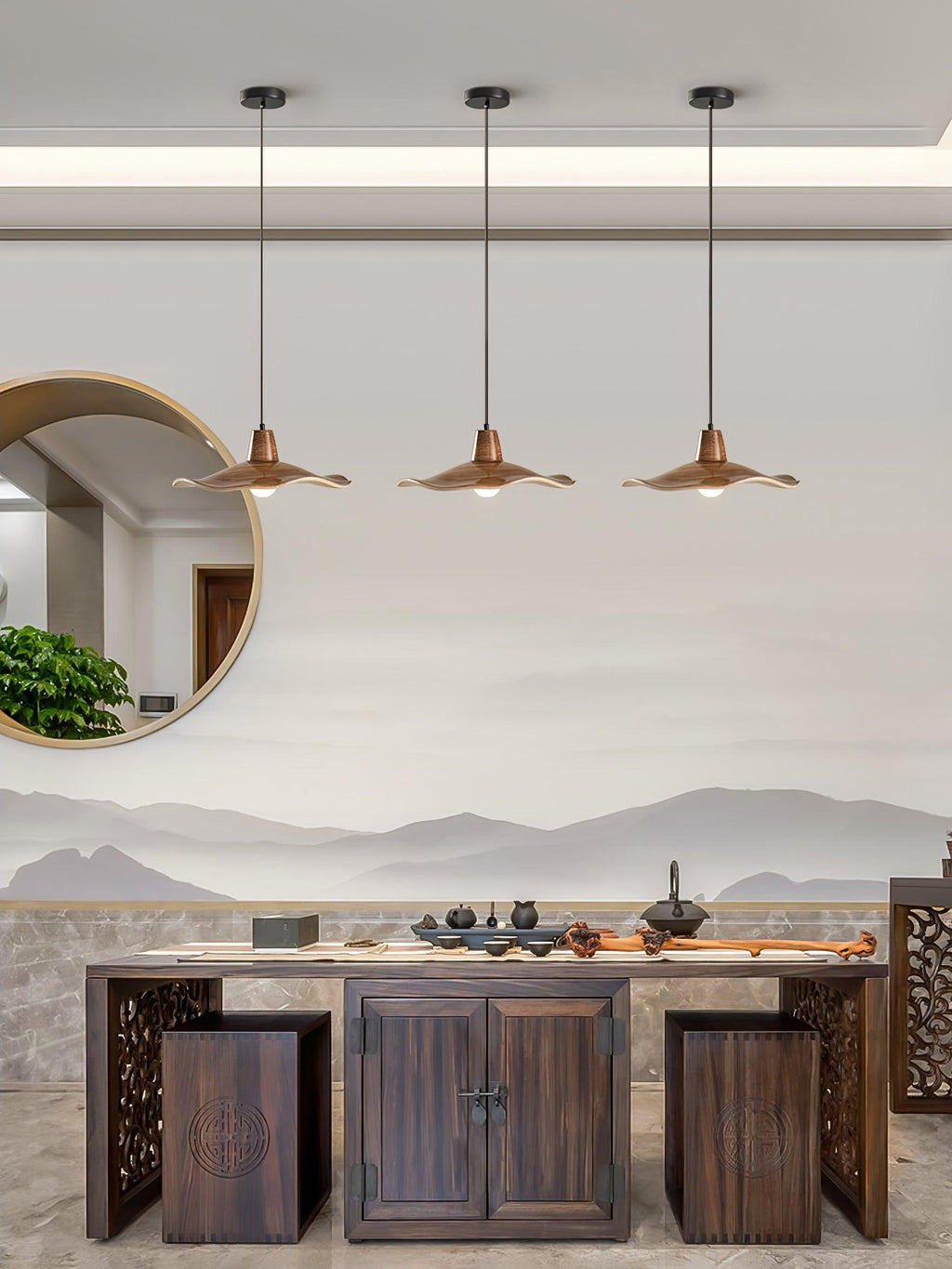 Sylaeara Nordic Art Résine Suspension - Neutralighting