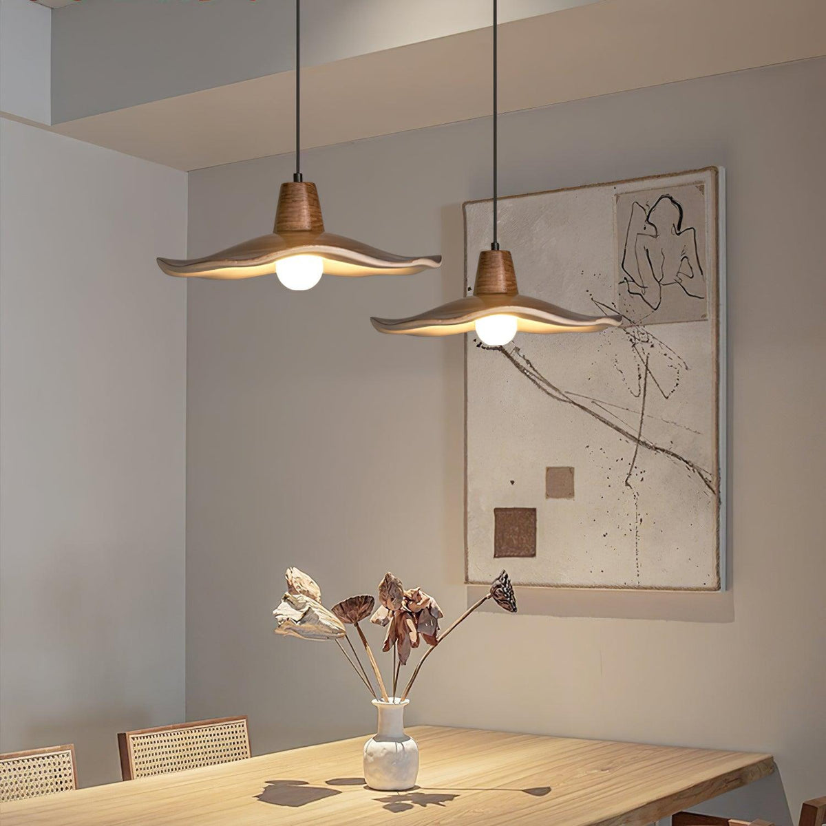 Sylaeara Nordic Art Résine Suspension - Neutralighting