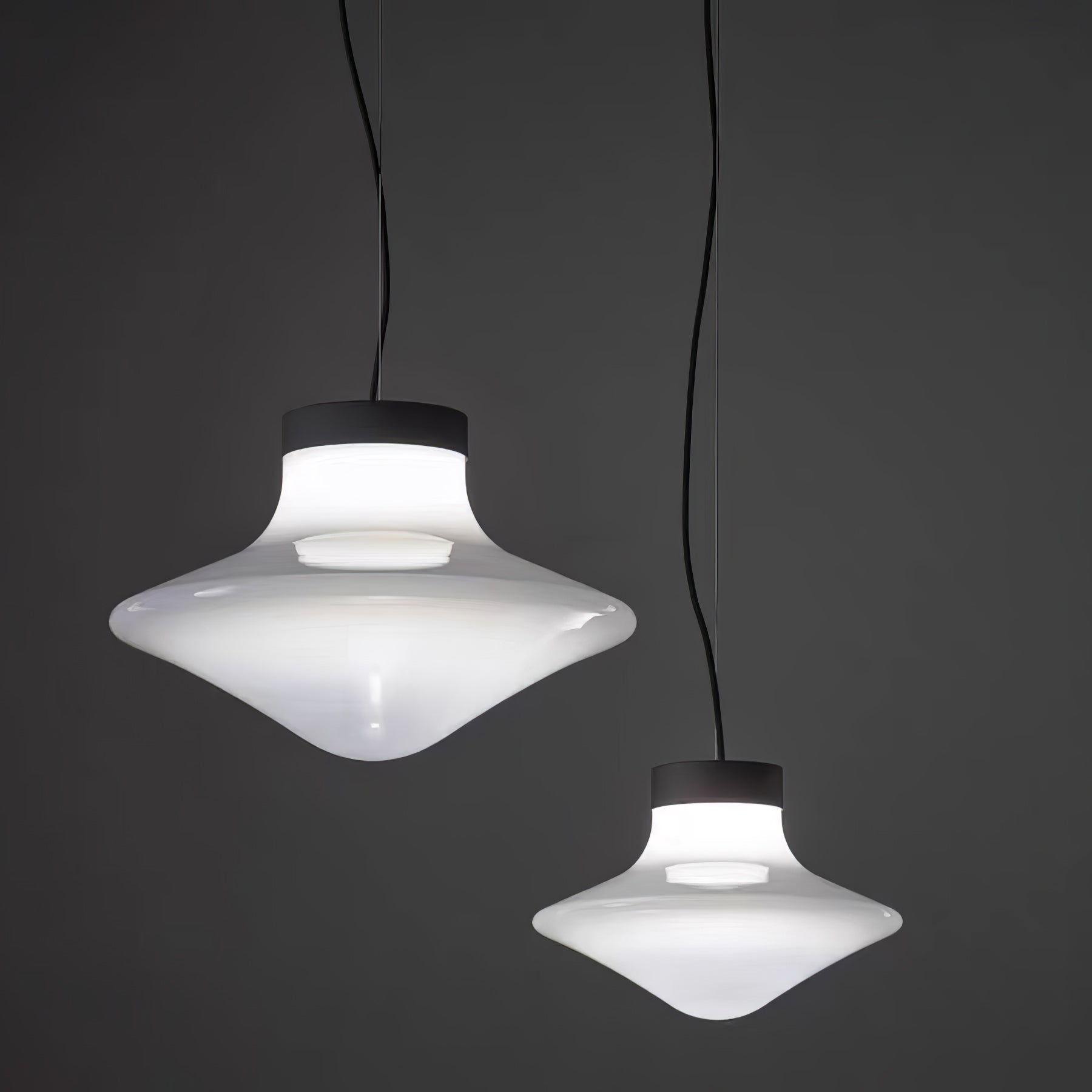 Esoleth Premium Nordic Art Verre Suspension - Neutralighting