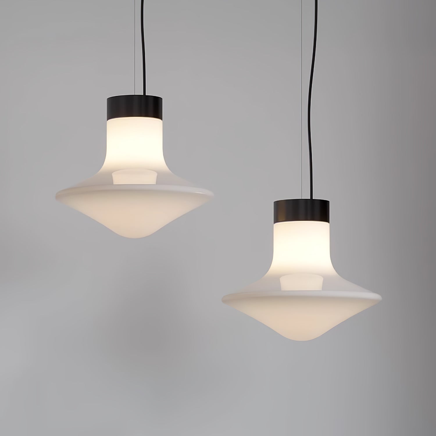 Esoleth Premium Nordic Art Verre Suspension - Neutralighting