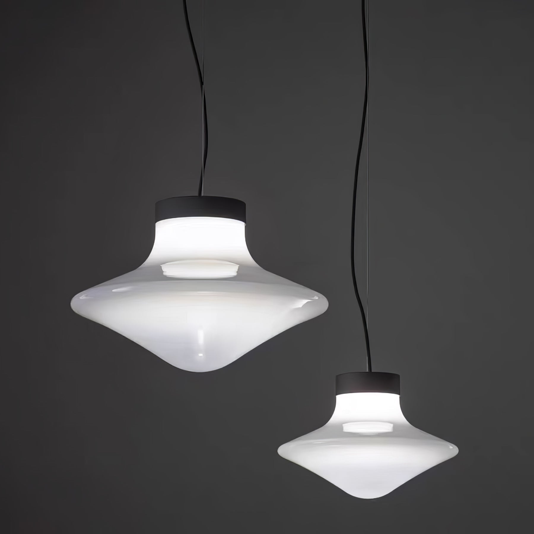 Esoleth Premium Nordic Art Verre Suspension - Neutralighting