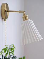 Lumorise Applique murale vintage en céramique - Neutralighting
