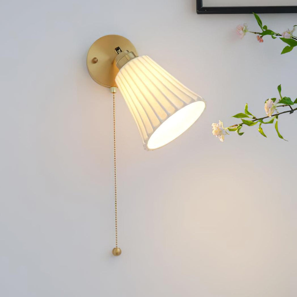 Lumorise Applique murale vintage en céramique - Neutralighting