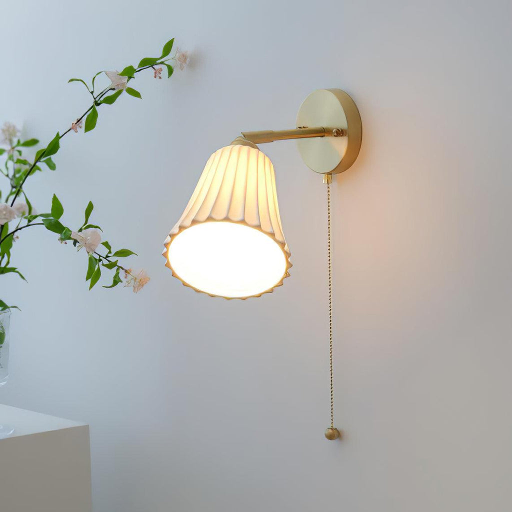 Lumorise Applique murale vintage en céramique - Neutralighting