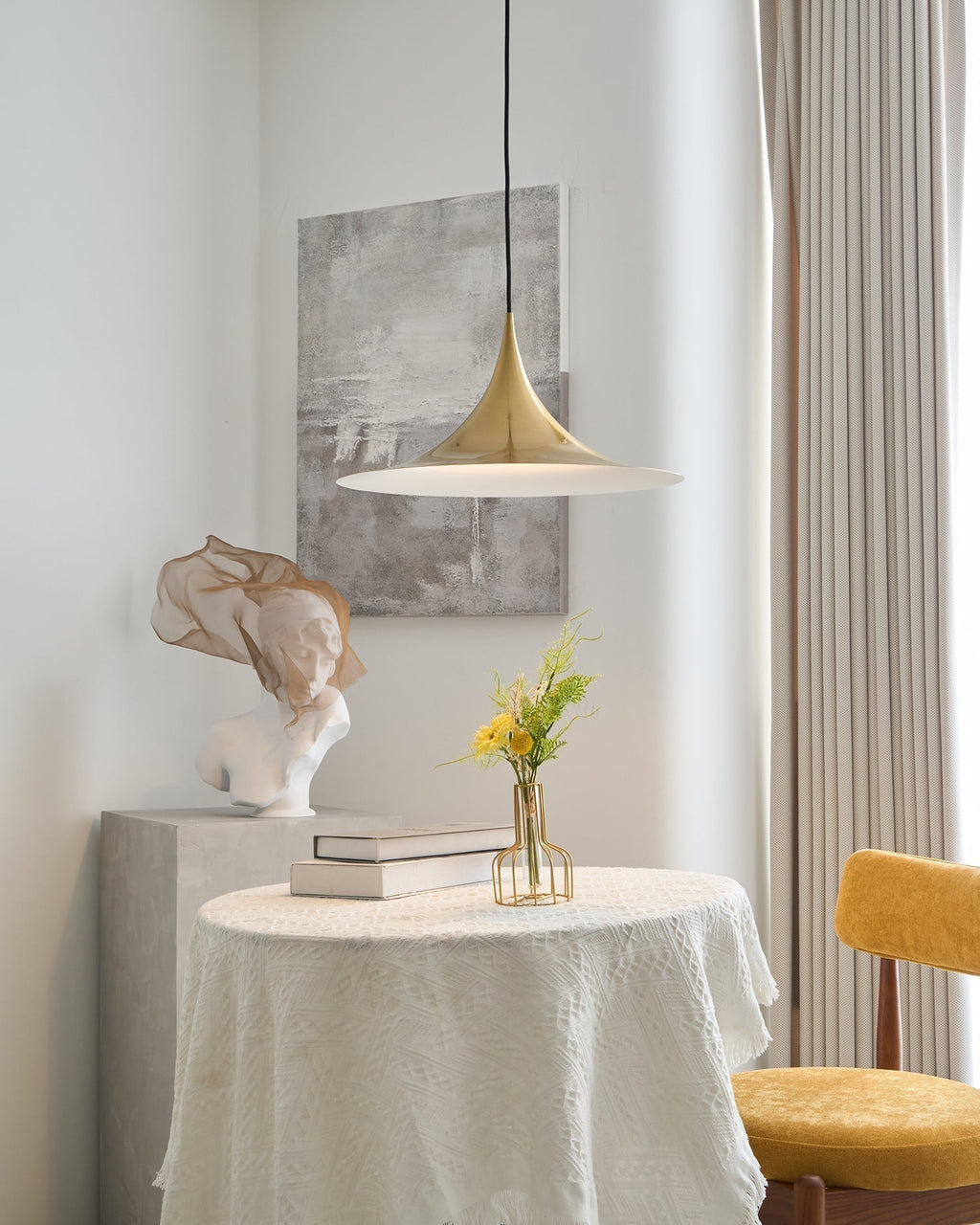 Althiran Suspension Acier Sculpturale - Neutralighting