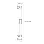 Alraei Moderne Minimaliste Tube Albâtre Applique Murale - Neutralighting