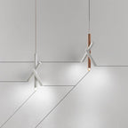Solara Lampe suspendue tubes aluminium minimaliste - Neutralighting