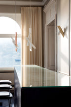 Solara Lampe suspendue tubes aluminium minimaliste - Neutralighting