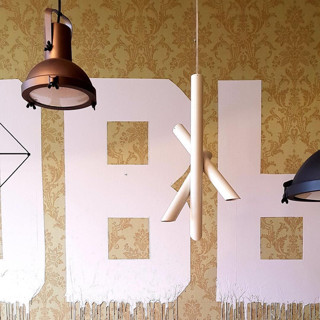 Solara Lampe suspendue tubes aluminium minimaliste - Neutralighting