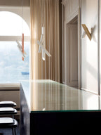 Solara Lampe suspendue tubes aluminium minimaliste - Neutralighting