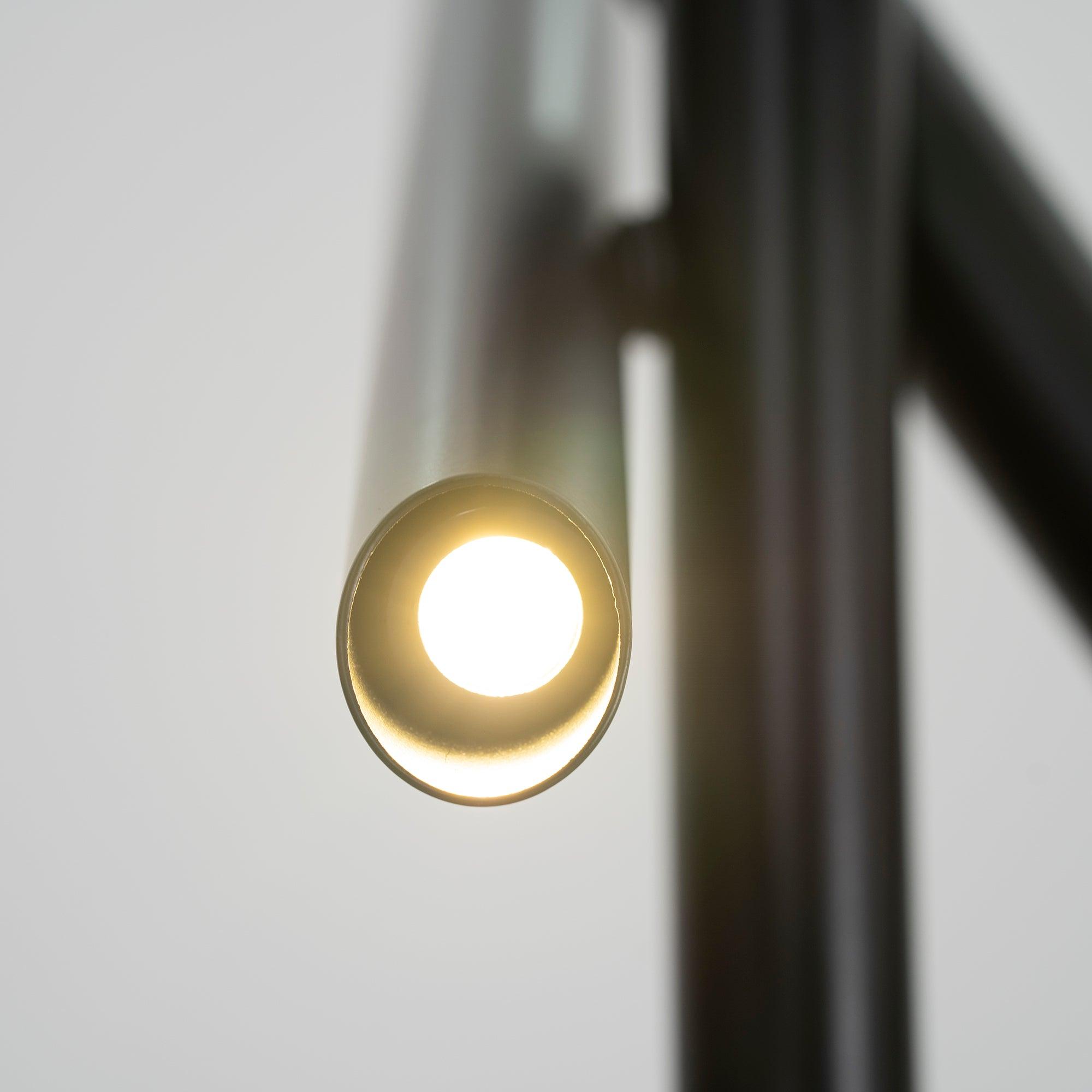 Solara Lampe suspendue tubes aluminium minimaliste - Neutralighting