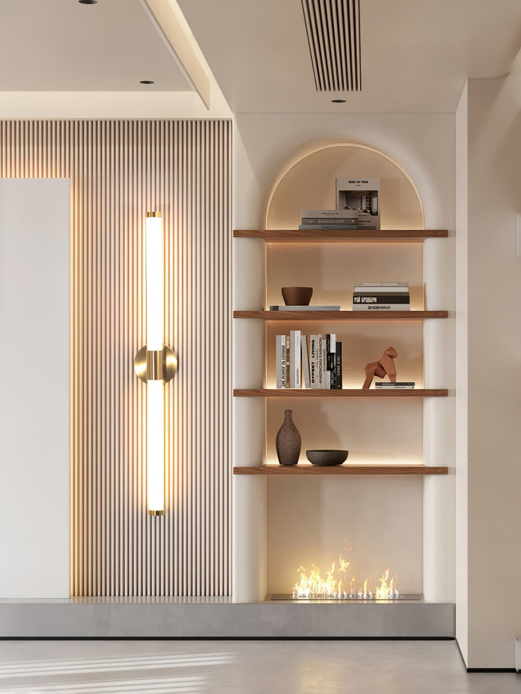 Cecarir Applique Murale LED Linéaire Art Tubo - Neutralighting
