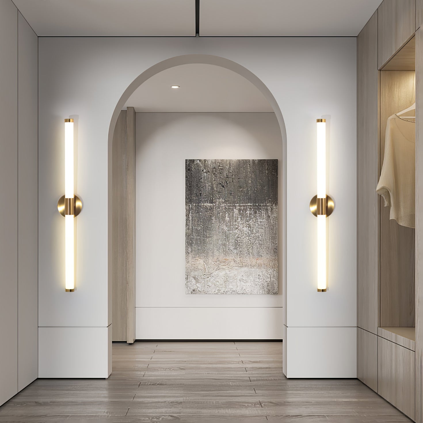 Cecarir Applique Murale LED Linéaire Art Tubo - Neutralighting