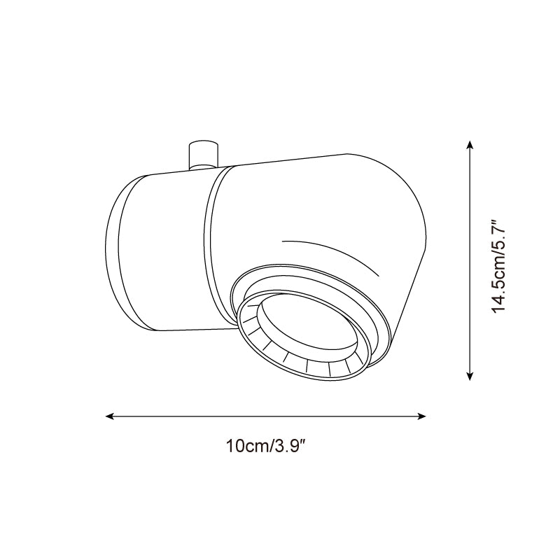 Tubular Applique Murale Projecteur Réglable - Neutralighting