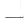 Cata Moderne Minimalisme Linéaire LED Métal Verre Lumière Pendentif - Neutralighting