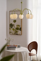 Lustra Chandelier Tulipe en Verre Matcha - Neutralighting