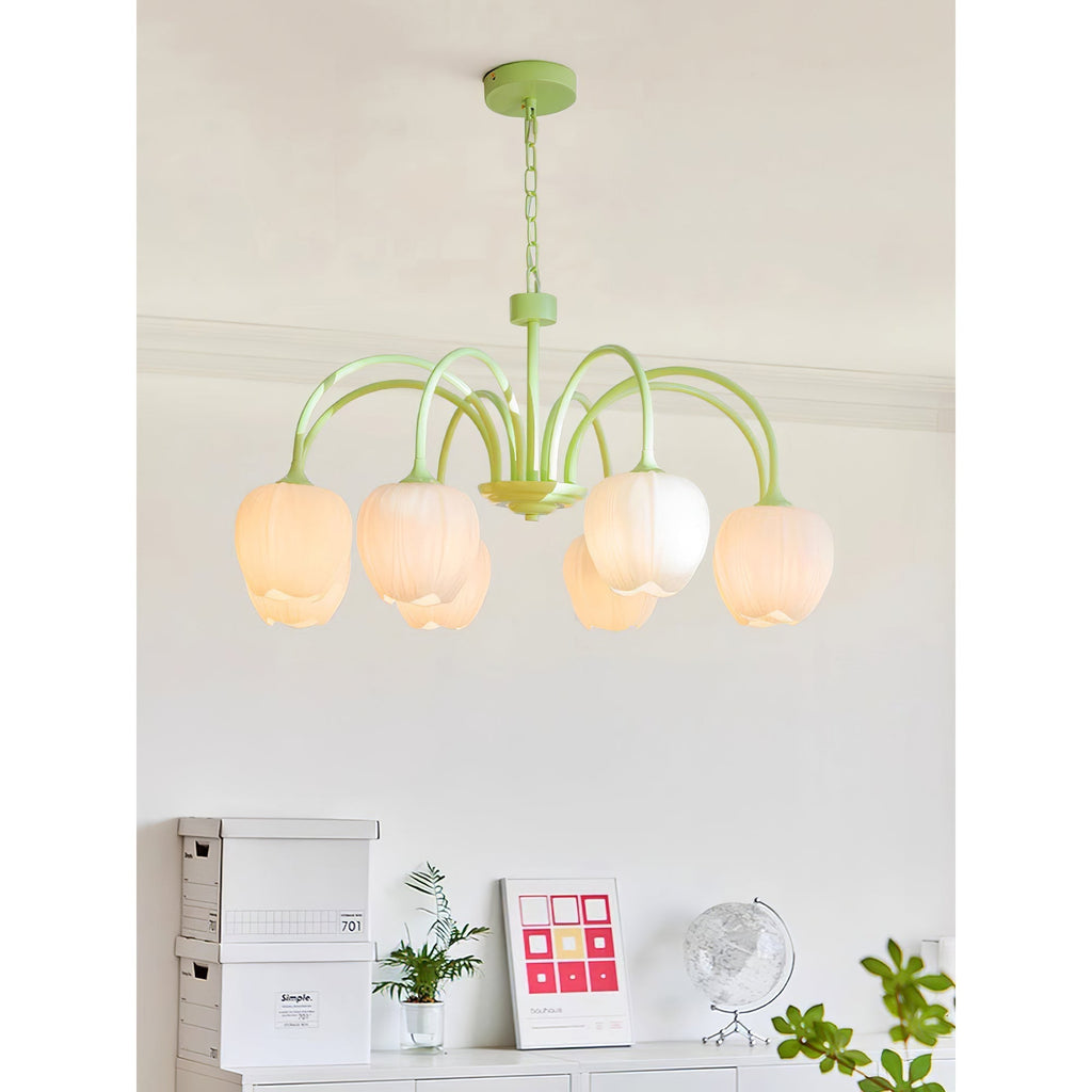 Viloror Lustre Métal Verre Créativité Individuelle Matcha - Neutralighting