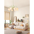 Viloror Lustre Métal Verre Créativité Individuelle Matcha - Neutralighting