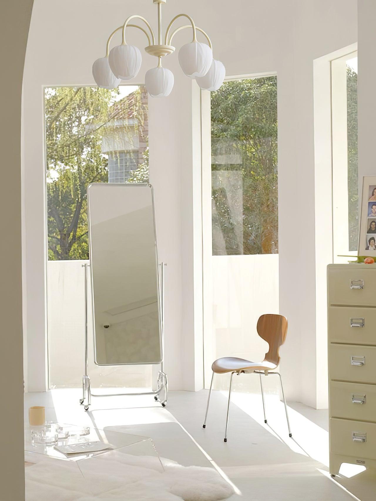 Lustra Chandelier Tulipe en Verre Matcha - Neutralighting