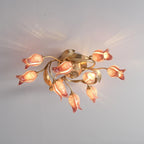 Vathaos Plafonnier en Verre Naturel - Neutralighting