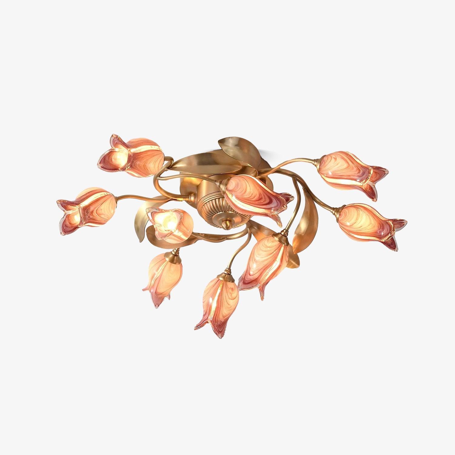 Vathaos Plafonnier en Verre Naturel - Neutralighting