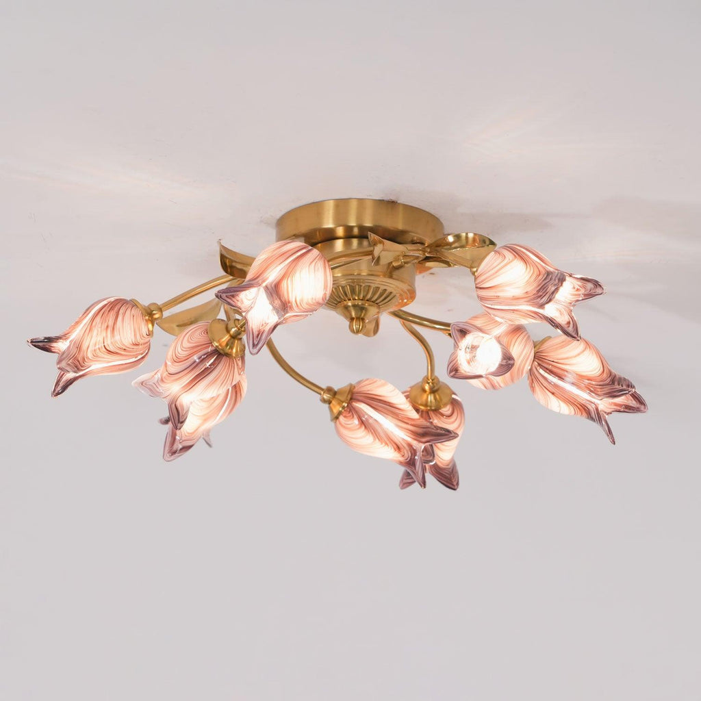 Vathaos Plafonnier en Verre Naturel - Neutralighting