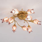 Vathaos Plafonnier en Verre Naturel - Neutralighting