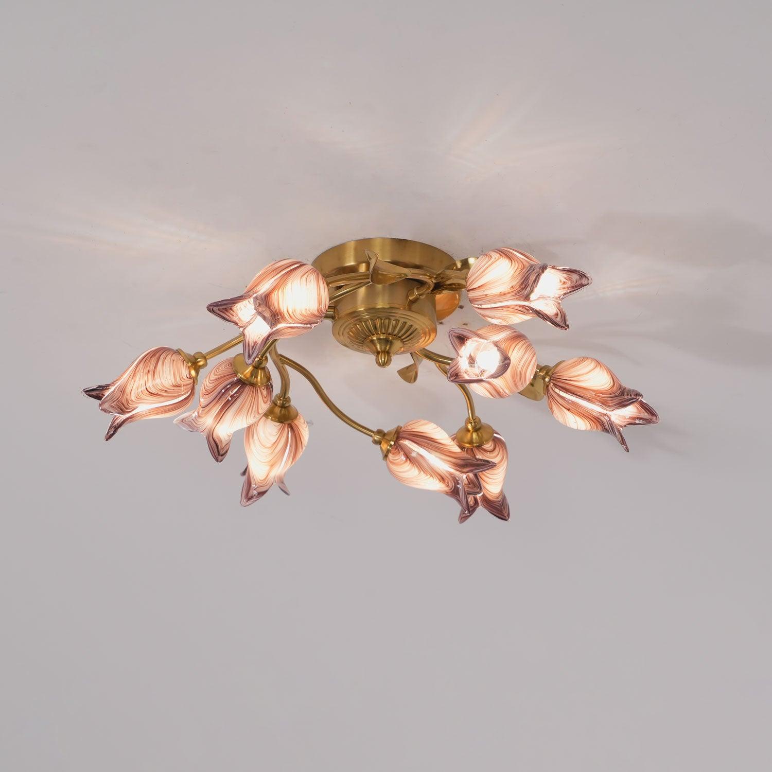 Vathaos Plafonnier en Verre Naturel - Neutralighting