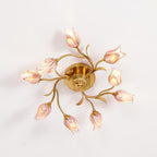 Vathaos Plafonnier en Verre Naturel - Neutralighting